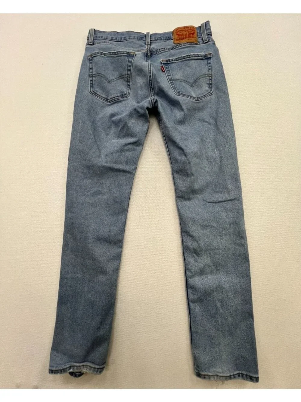Levis Mens 511 Slim Straight Jeans Size 32x32 Blue Light Wash Denim Casual